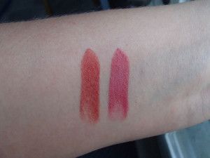 Givenchy Le Rouge 308 Rouge D'Exception, 204 Rose Budoir Swatches