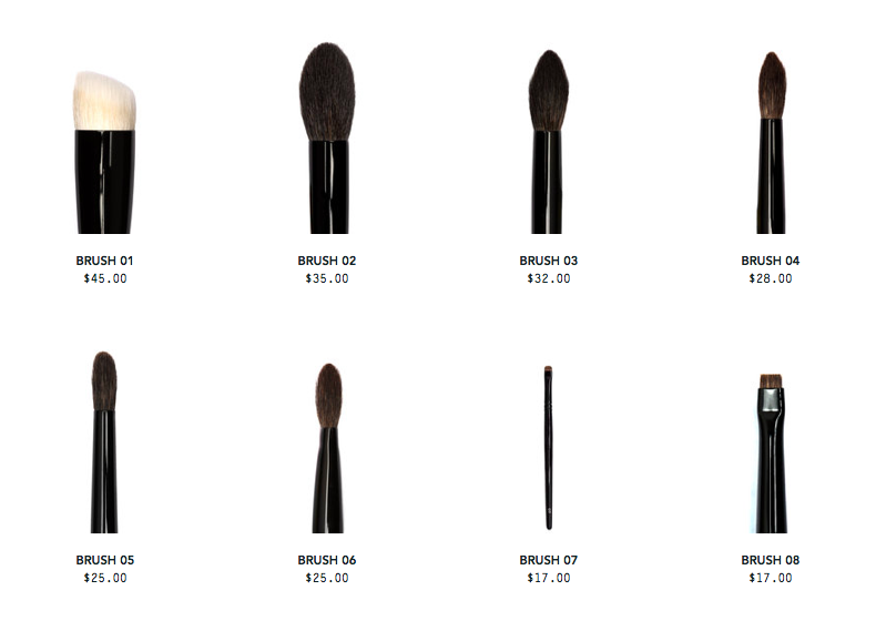 Wayne Goss Individual Brushes