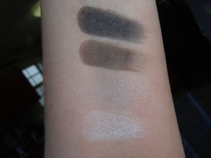 Dolce & Gabbana Champagne Femme Fatale Quad Swatches