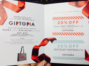 Sephora VIB Sale Fall 2013