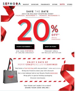 VIB Sale November 2013