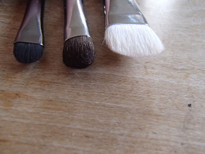 Eye Brushes: Flat