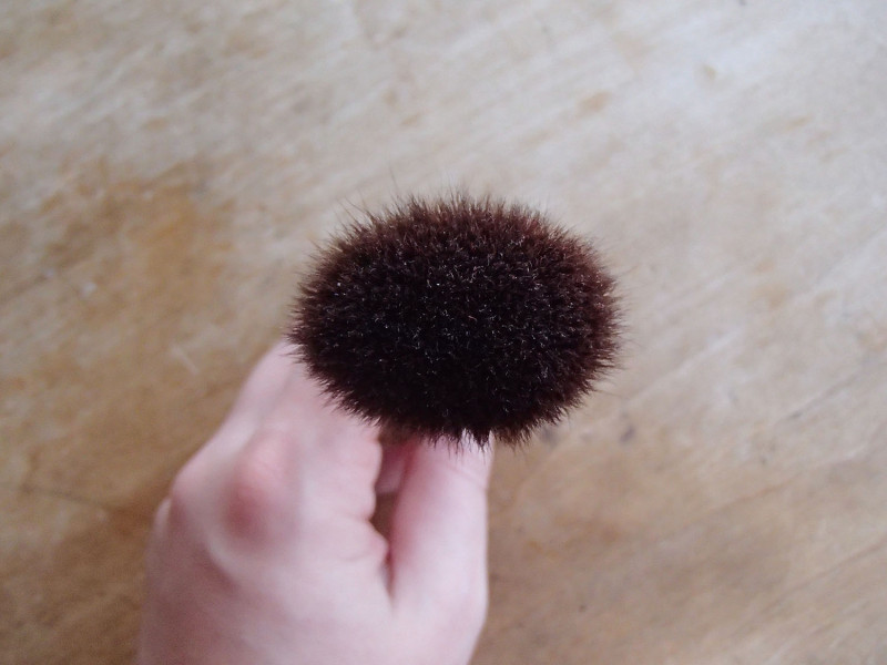 Koyudo Red Squirrel Cheek Brush