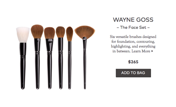 Wayne Goss Face Set