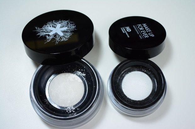 Rouge Bunny Rouge Diaphanous Powder vs MUFE HD Powder