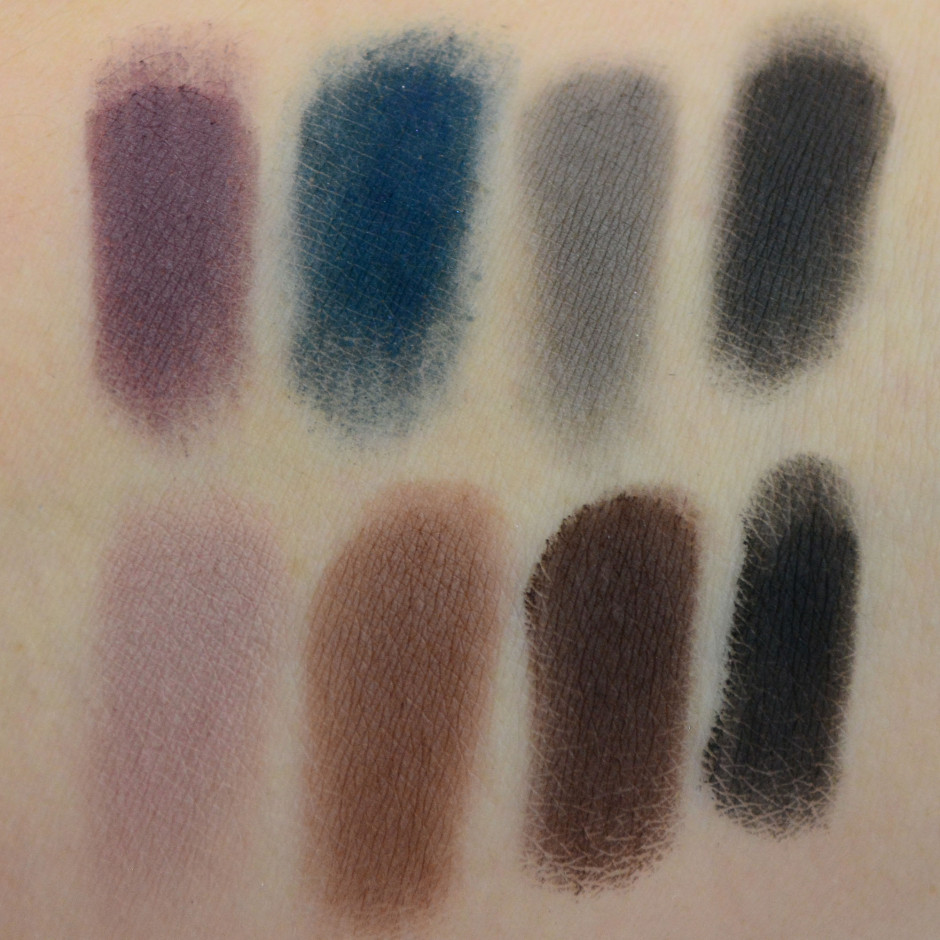 Lorac Pro 2 vs original Pro 1 swatches