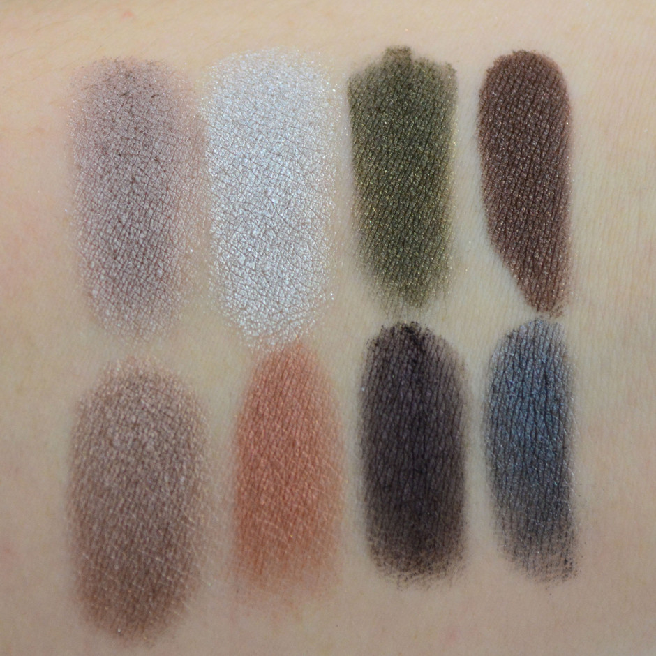 Lorac Pro 2 vs original Pro 1 swatches