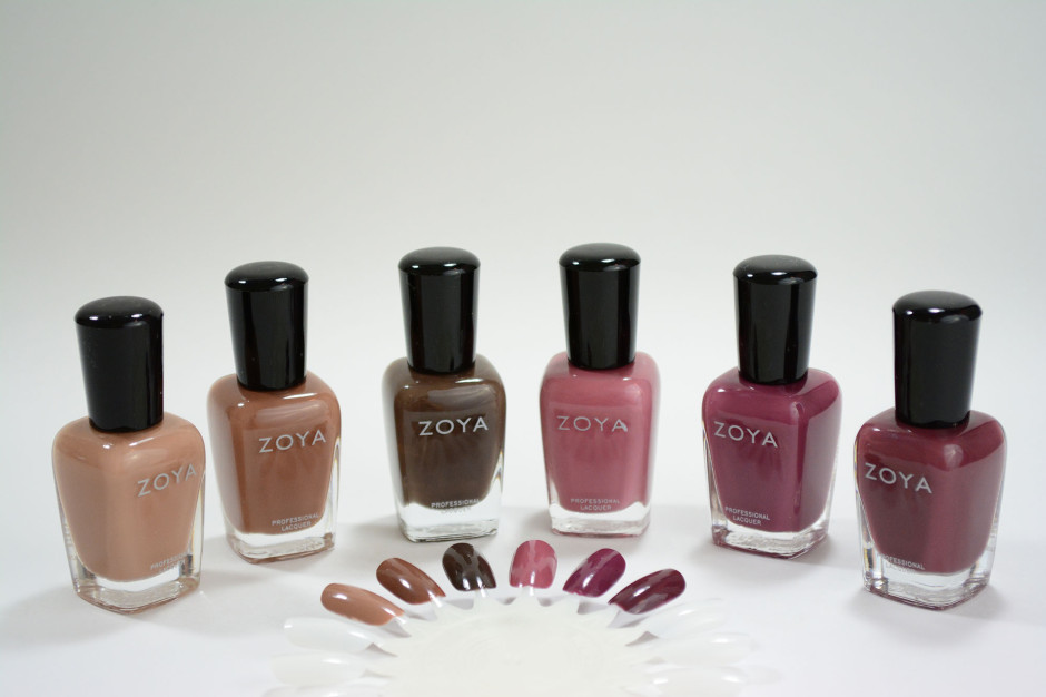 Zoya Naturel Deux Swatches