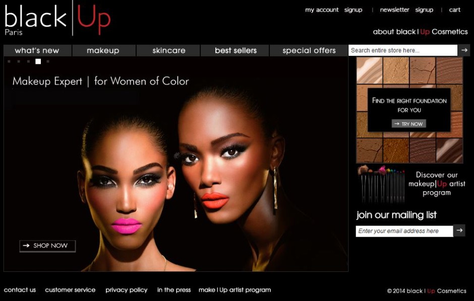 black|Up Cosmetics Sephora