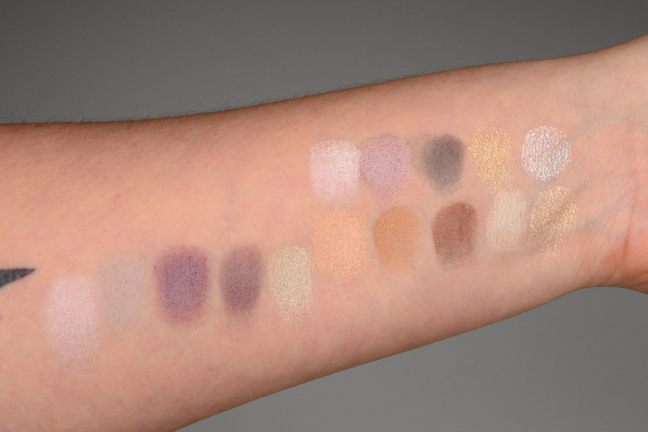 Dior 5 Couleurs Swatches - Constellation, Golden Snow, Golden Flower