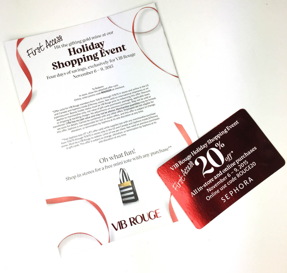 Sephora Sale November 2015