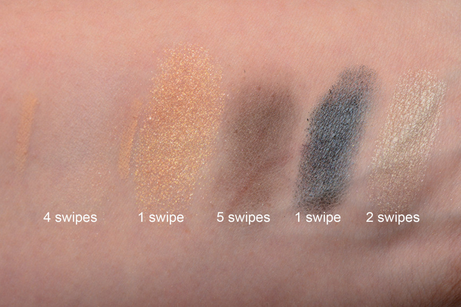 Ulta Artistry Eye Shadow Kit Swatches