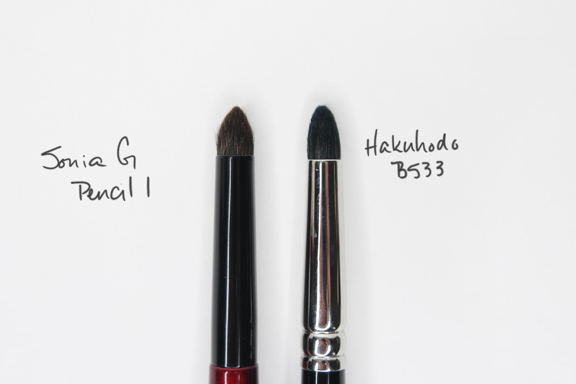 Sonia G Pencil 1 vs Hakuhodo B533