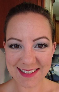 Full face, just after application. Also wearing: Dior Gris Gris quint Burberry blush in Hydrangea Pink Givenchy Le Rouge lipstick in Fuchsia Irresistible